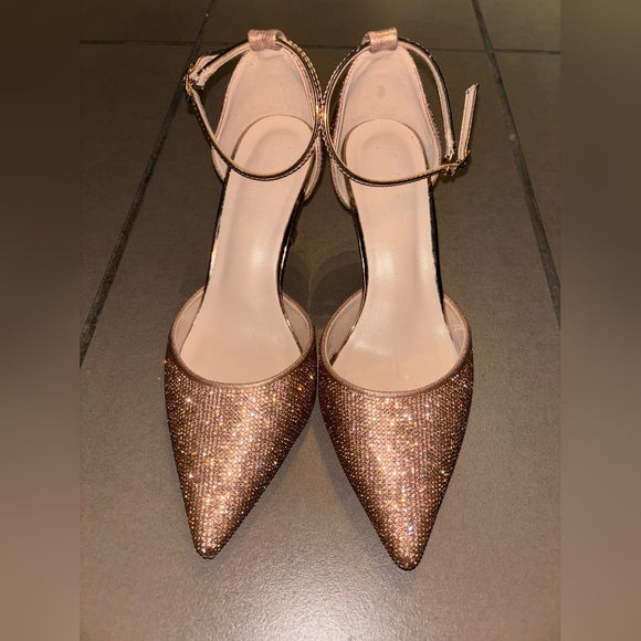 Pink Glitter Heels - Picture 1 of 7